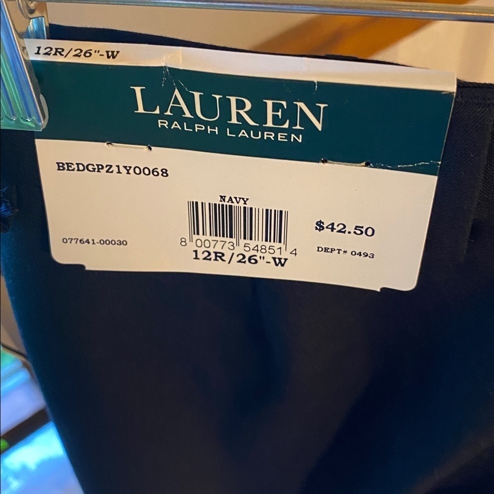 Ralph Lauren Classic Navy  Dress Pants/Young Men - Picture 2 of 5